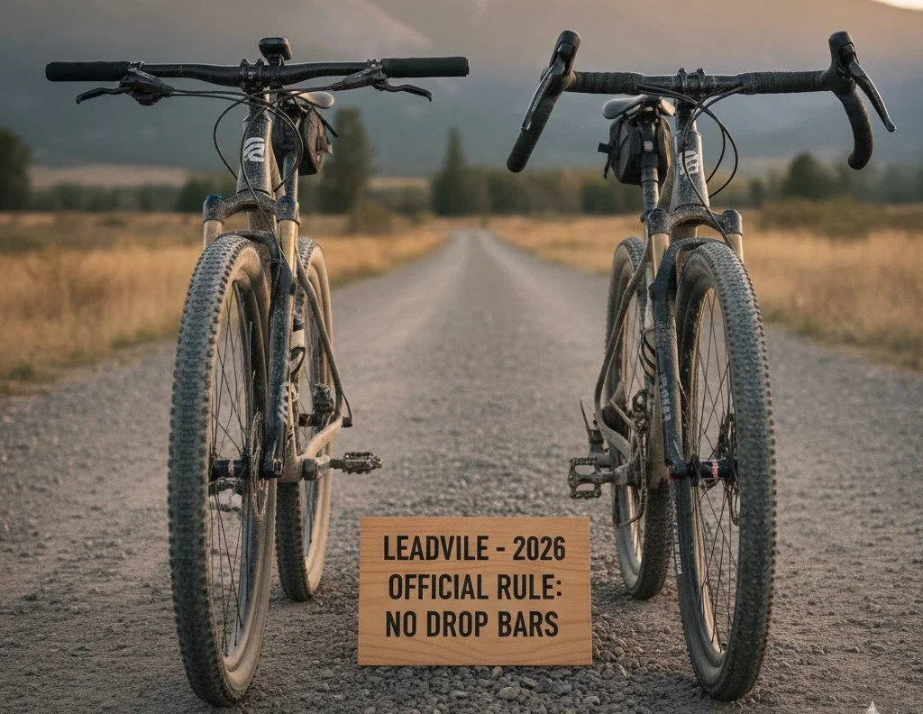 La Leadville 100 prohíbe los manillares de gravel en bicicletas de montaña para 2026