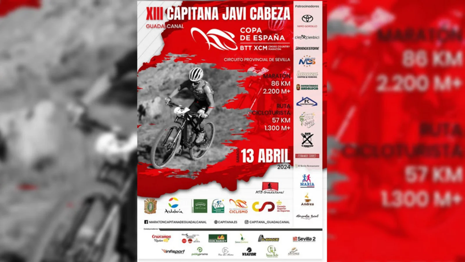 La Maratón Capitana Javi Cabeza próxima cita de la Copa de España de XCM