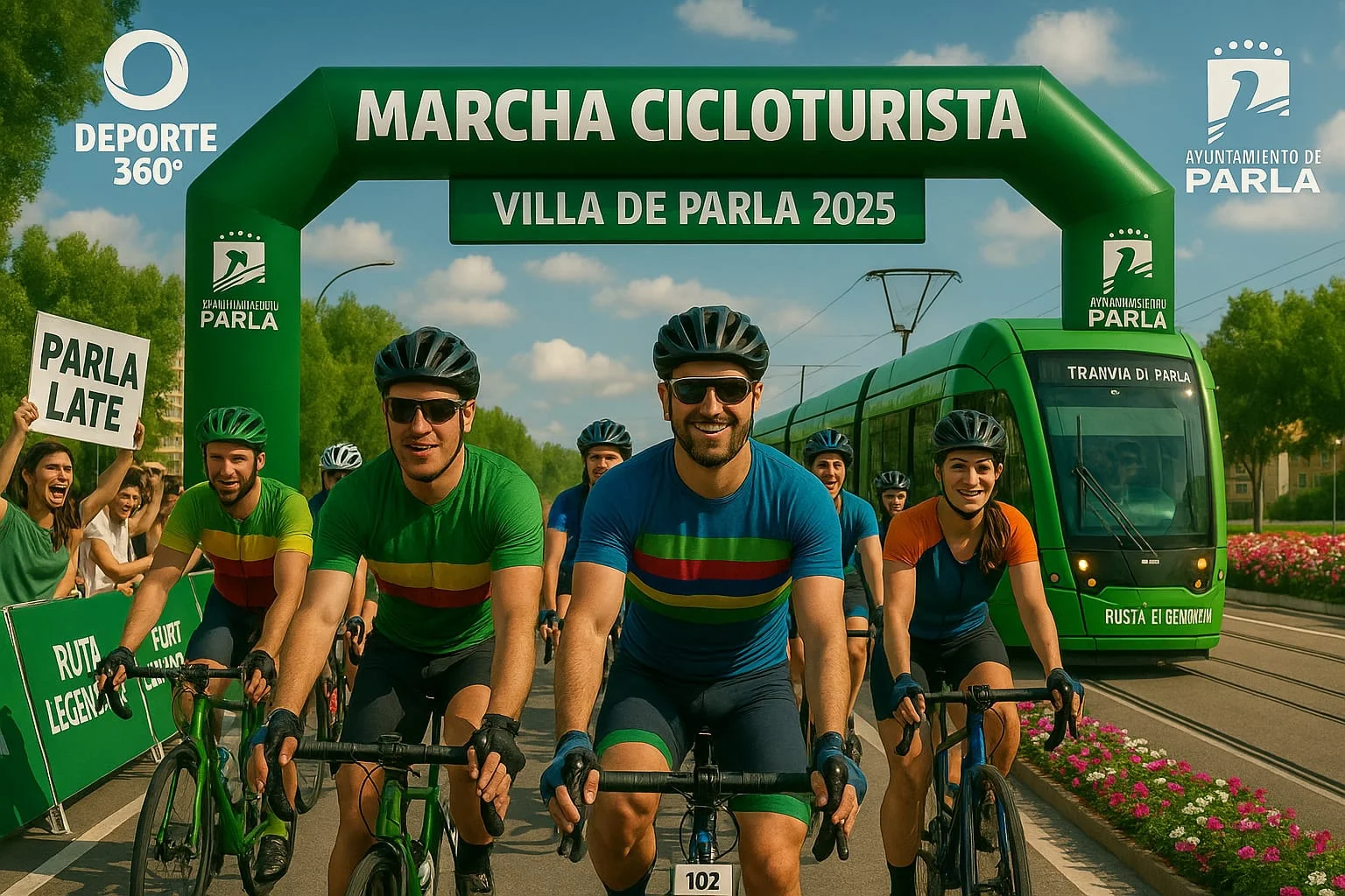 La Marcha Cicloturista Villa de Parla cumple sus bodas de plata