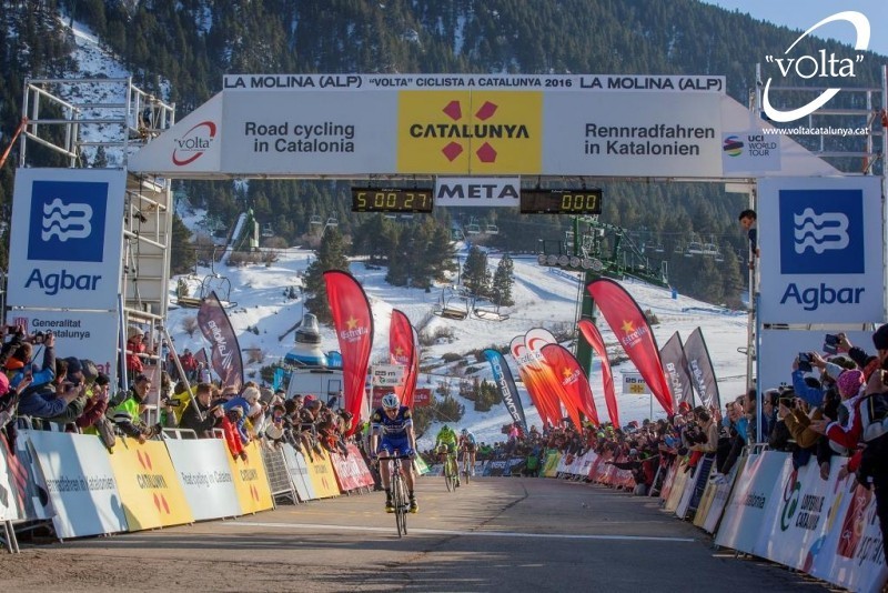 La Molina (Alp) final de etapa en la Volta 2017