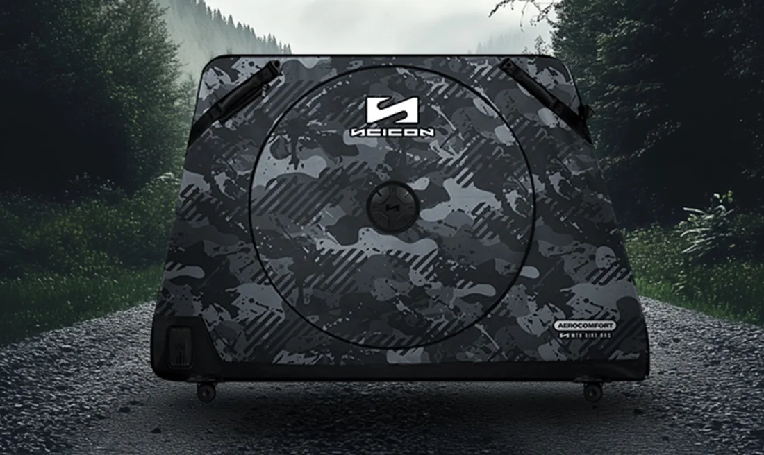 La nueva Scicon Aerocomfort MTB Camo establece un nuevo estándar en protección para el transporte de bicicletas de montaña