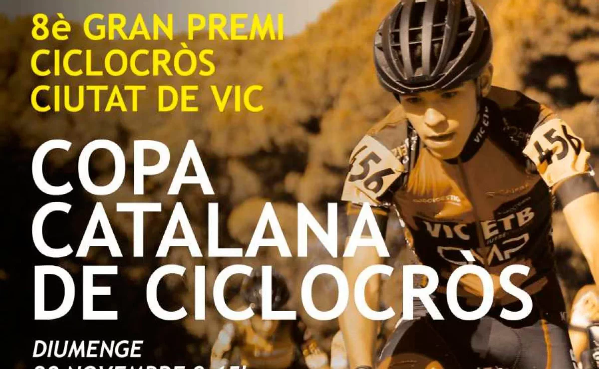 La octava edición del Ciclocross Ciutat de Vic próxima parada de la Copa Catalana