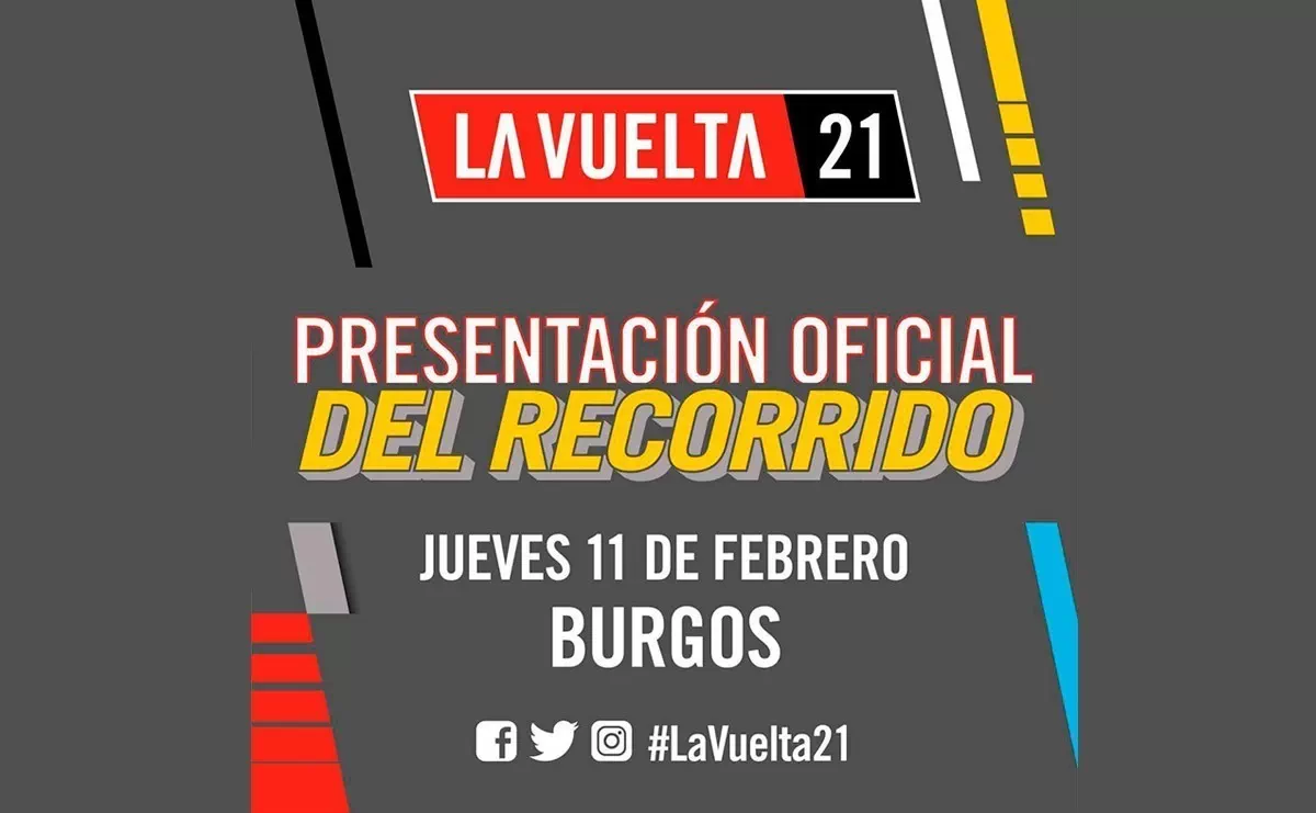 Solo dos días para la presentación oficial de La Vuelta 21