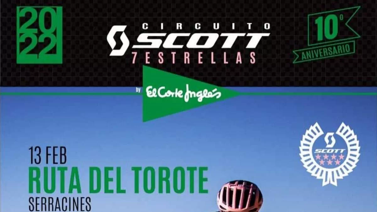 La ruta del Torote abrirá el Circuito Scott 7 Estrellas by El Corte Inglés