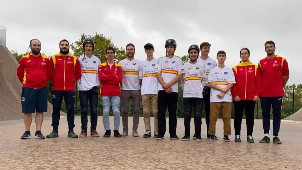 La Selección Española de BMX Freestyle prepara el Campeonato del Mundo en Montpellier