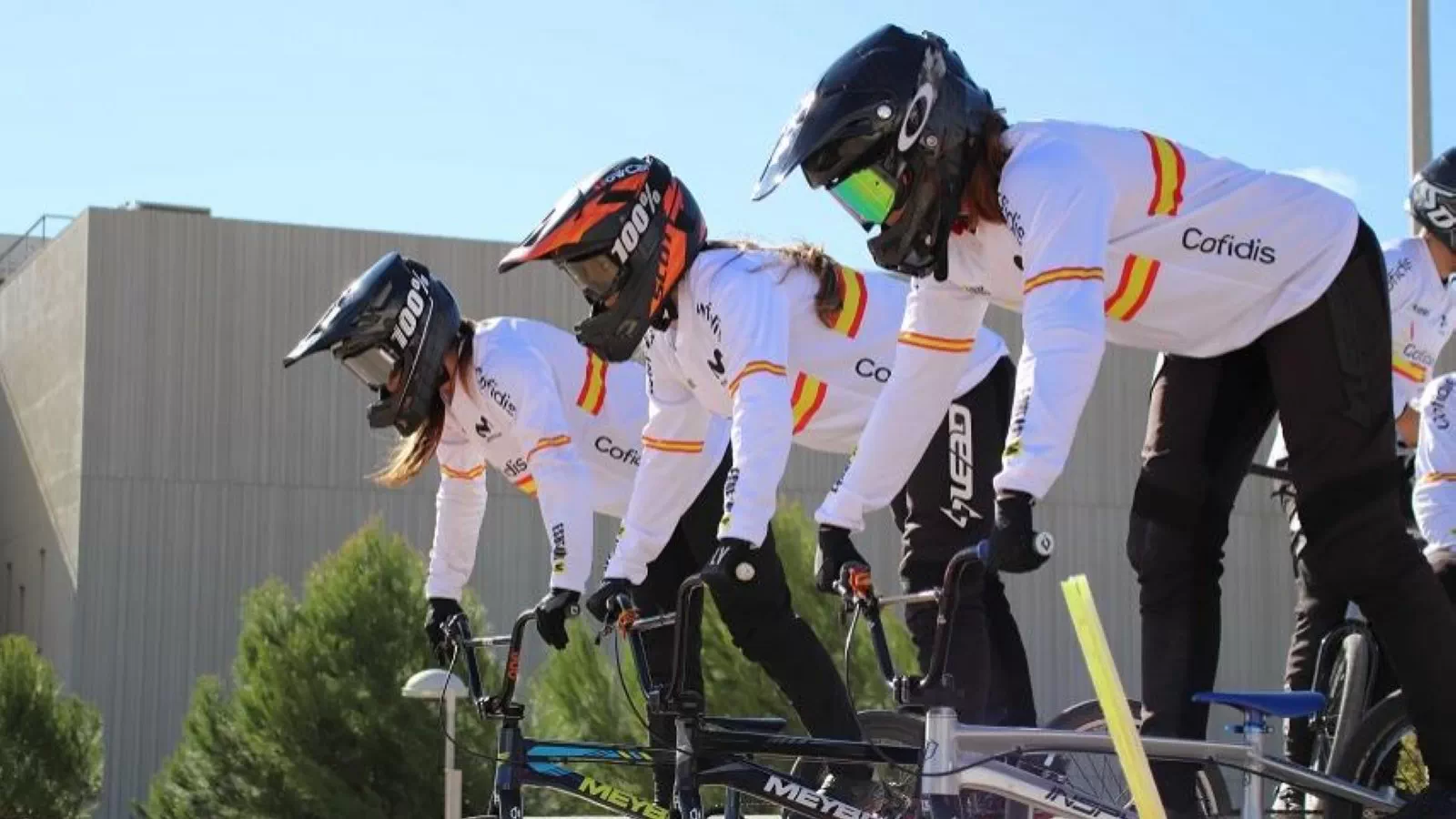 La Selección Española de BMX prepara el inicio de temporada en Anadia