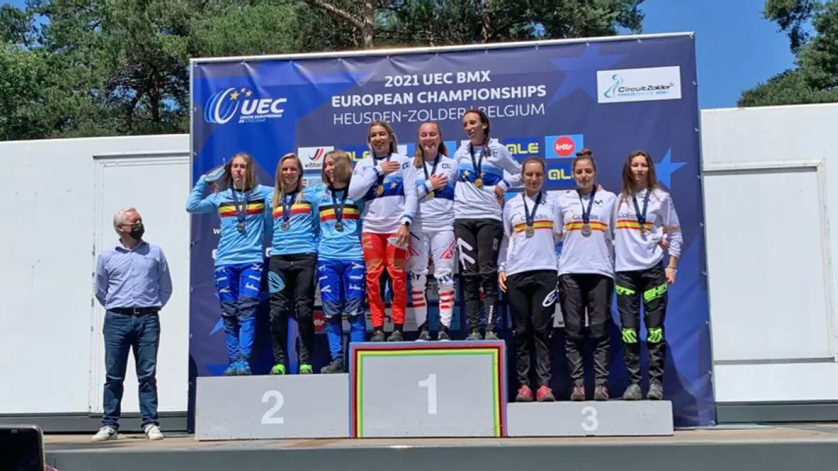 La Selección Española cierra el Europeo de BMX con dos medallas