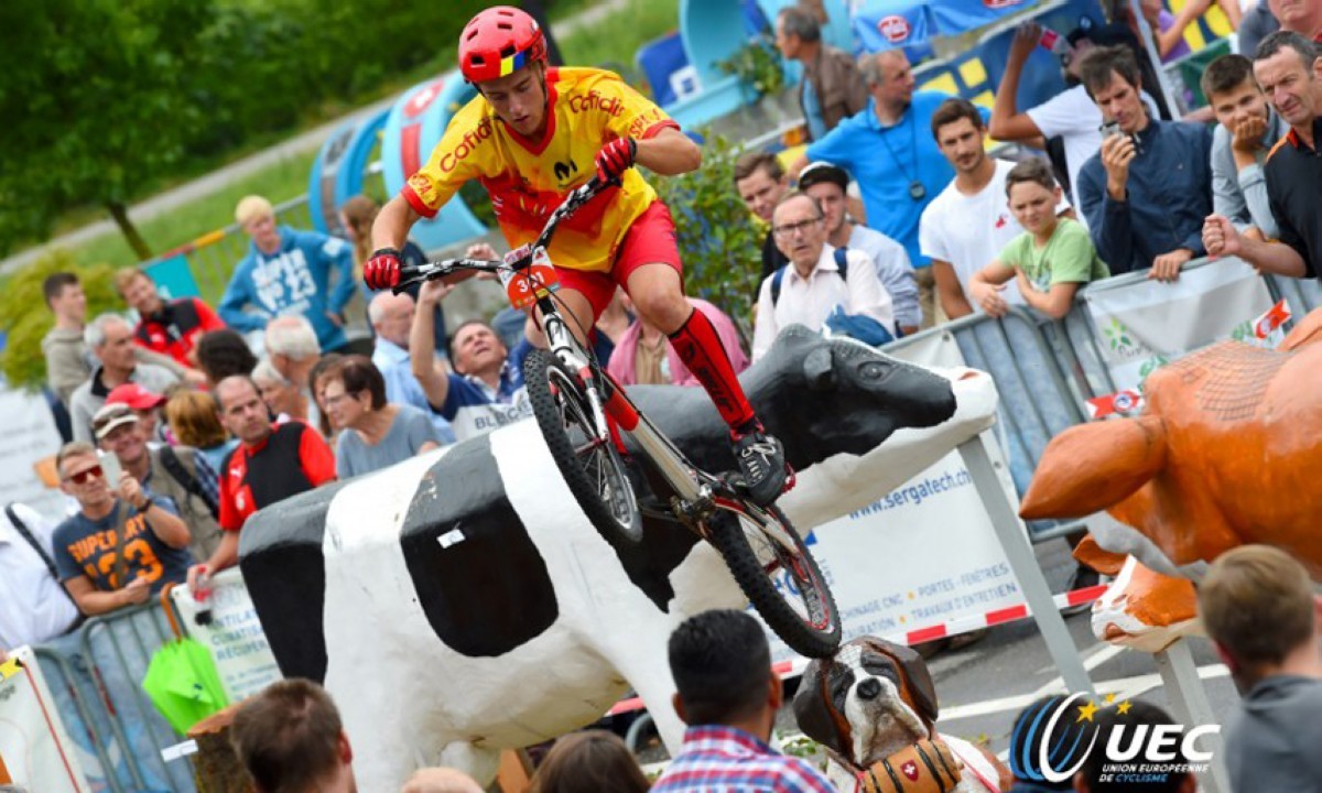 La Selección Española preparada para los campeonatos del mundo de ciclismo urbano