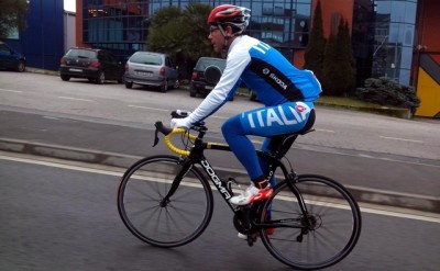 La selección italiana se deja ver por Ponferrada