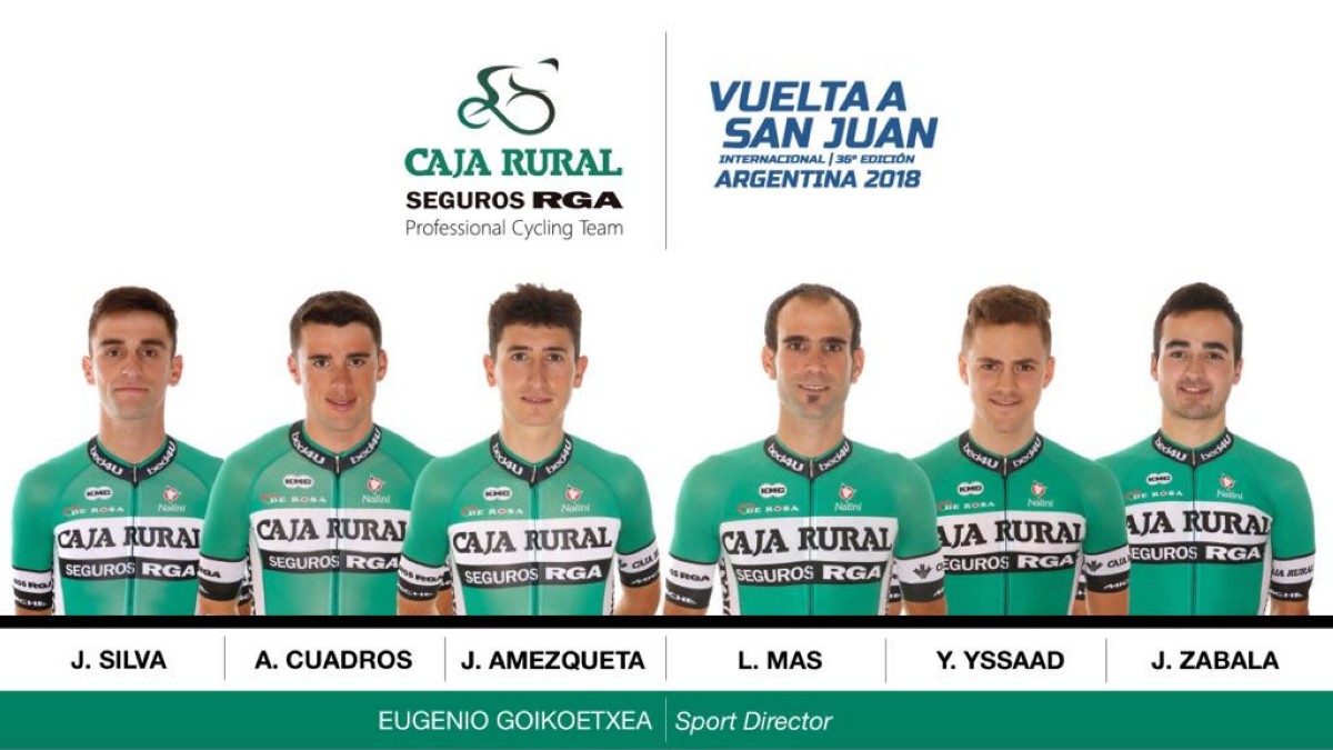 La temporada 2018 comienza en la Vuelta a San Juan para el Caja Rural