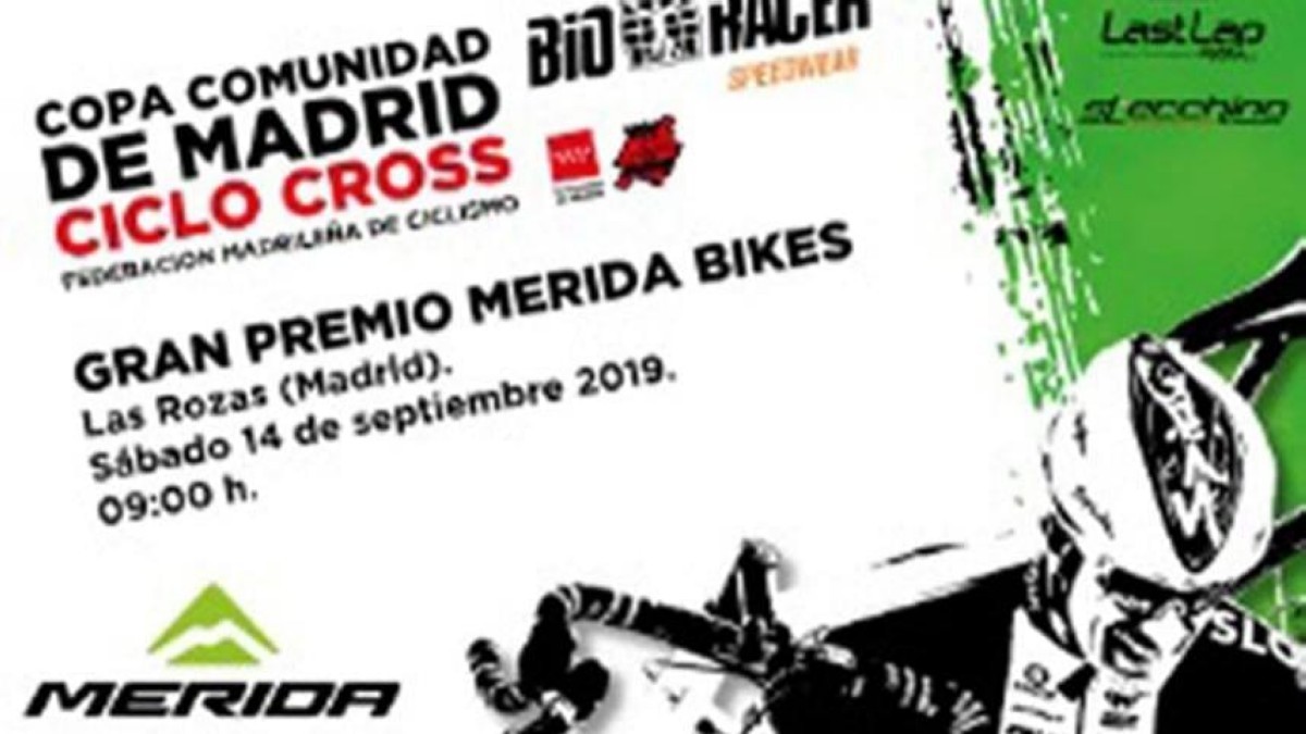 La temporada de ciclocross arranca el próximo 14 de Septiembre en Las Rozas