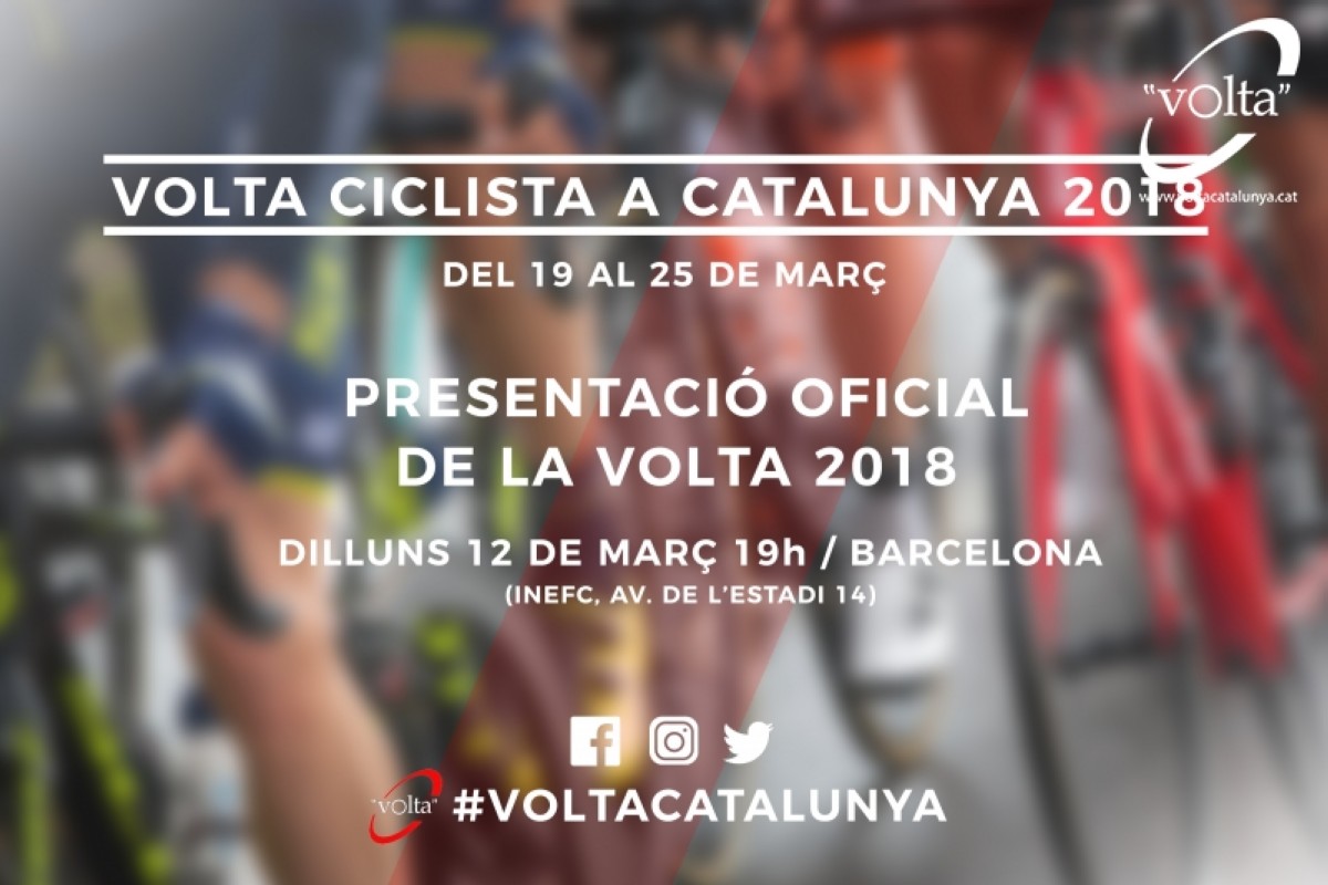 La Volta a Catalunya 2018 se presenta renovada