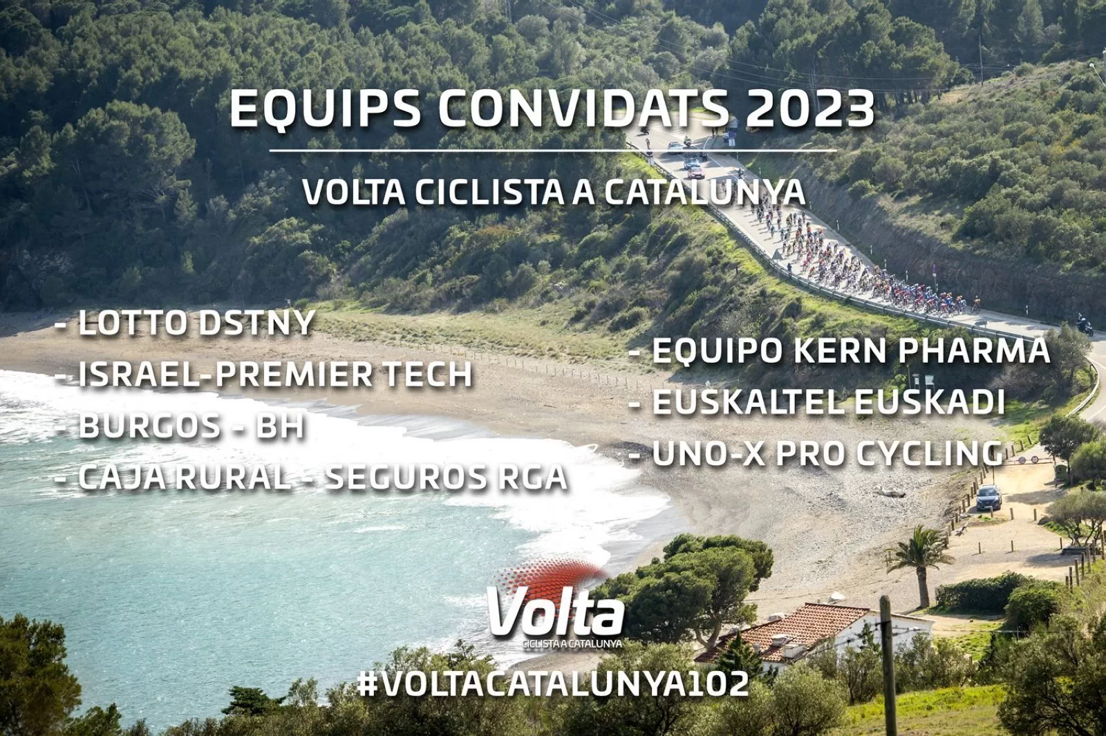 La Volta a Catalunya ya tiene sus equipos para la que será su 102 edición