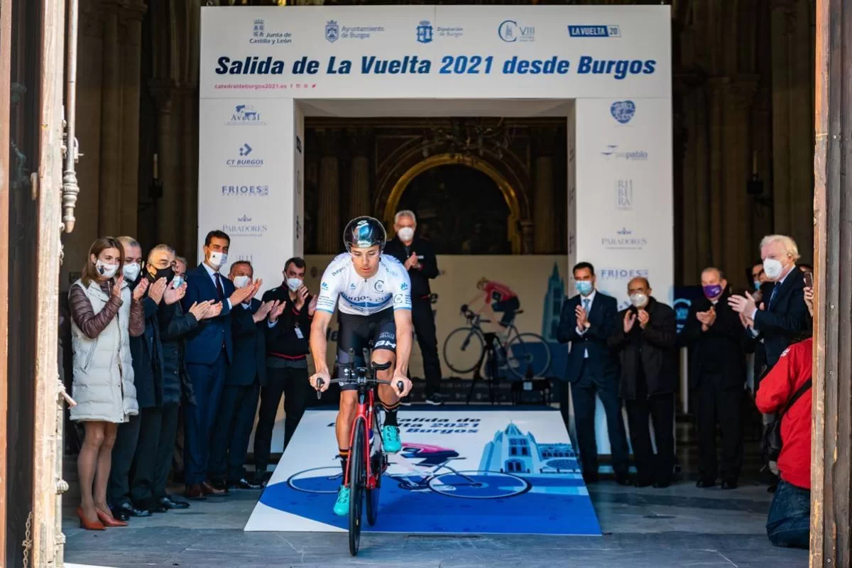 La Vuelta 21 saldrá desde el interior de la Catedral de Burgos