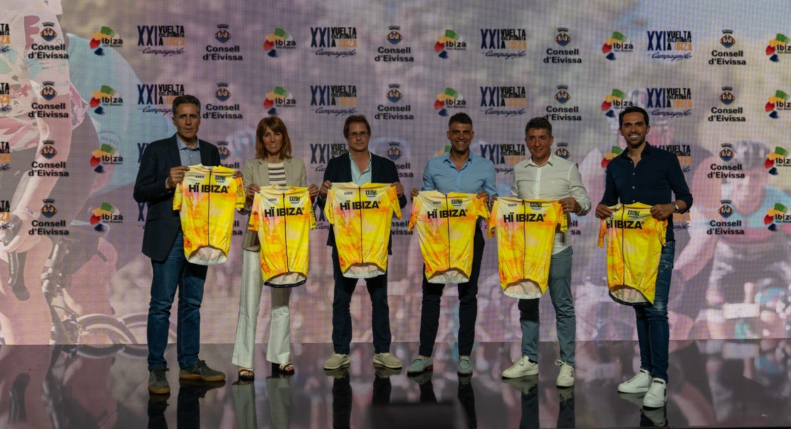 La Vuelta Cicloturista a Ibiza Campagnolo se presenta con los últimos seis ganadores españoles del Tour de Francia