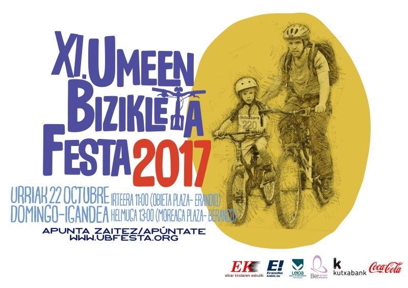 La XI. Umeen Bizikleta Festa reunirá a miles de ciclistas