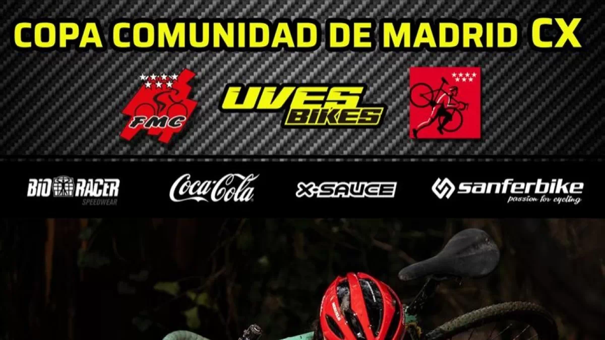 La XVII Copa Comunidad de Madrid de ciclocross 2021-22 arranca el 2 de octubre