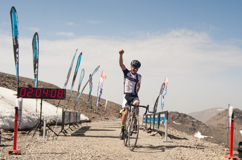 La XXIII Subida cicloturista al Pico Veleta para Marcos Robles