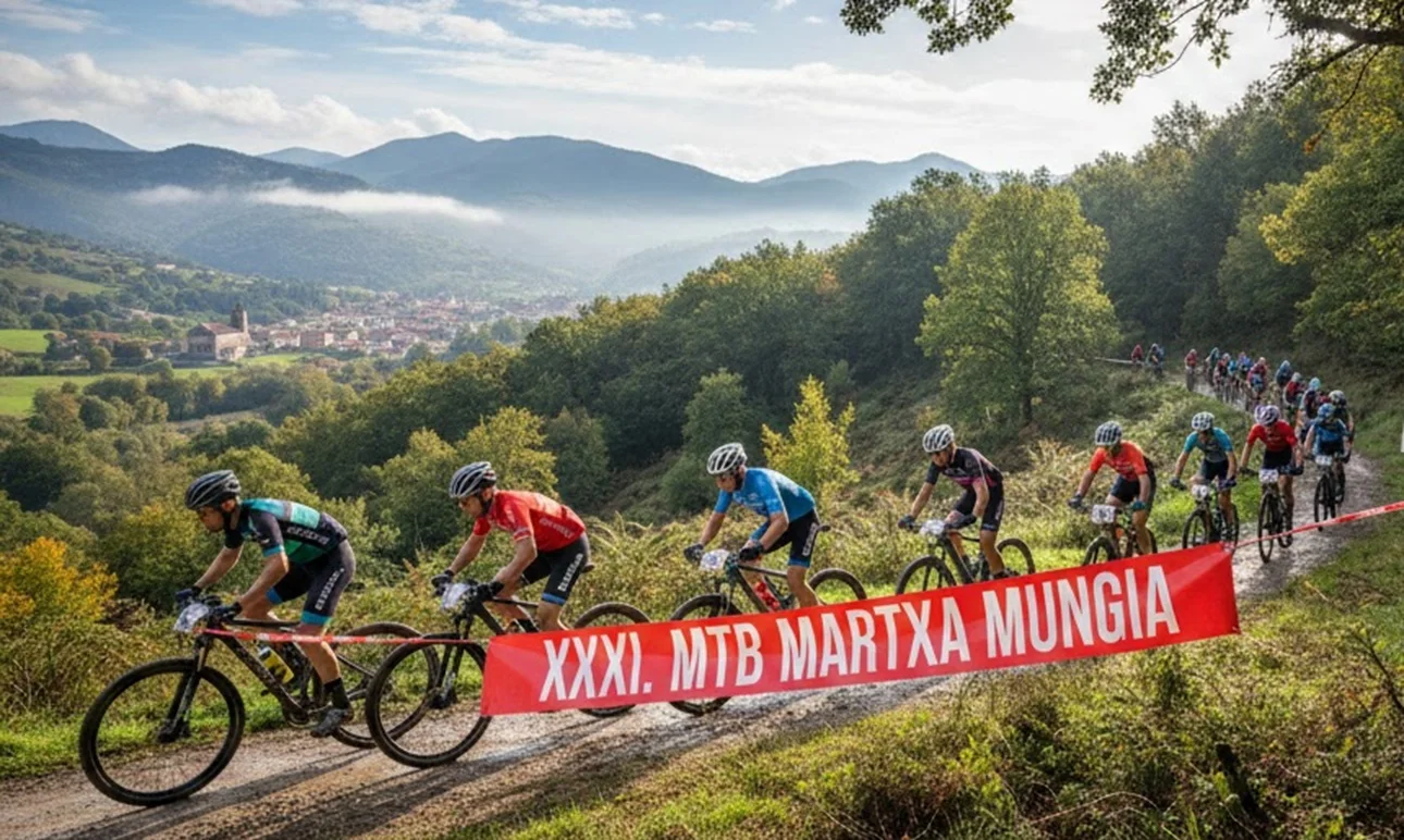 La XXXI MTB Martxa de Mungia inaugura la Zikloturista Liga 2026