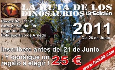 Ruta de los dinosaurio​s: Comienza la cuenta atrás