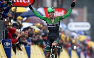 Lars Boom gana la quinta etapa del Tour de Francia