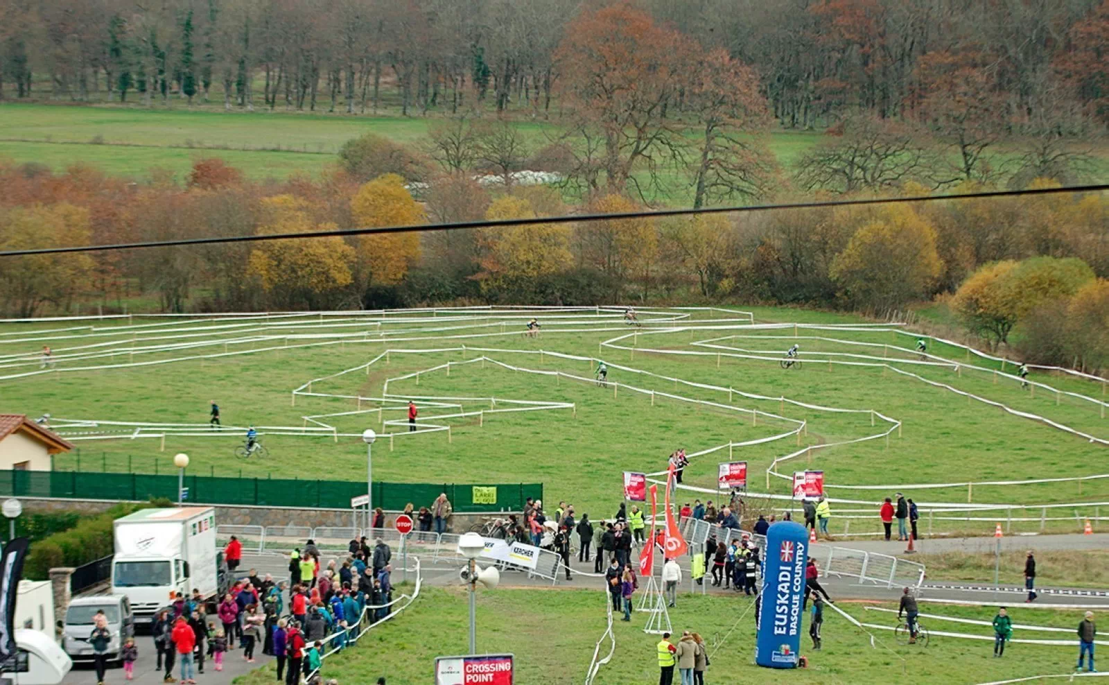 Las campas de Amezaga de Zuia reciben una nueva prueba del ranking vasco de CX