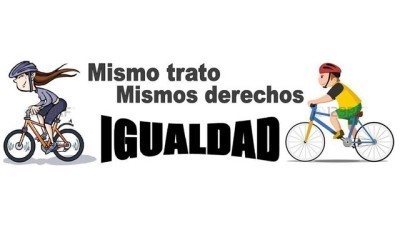 Las ciclistas reivindican sus derechos en Llodio y Muskiz