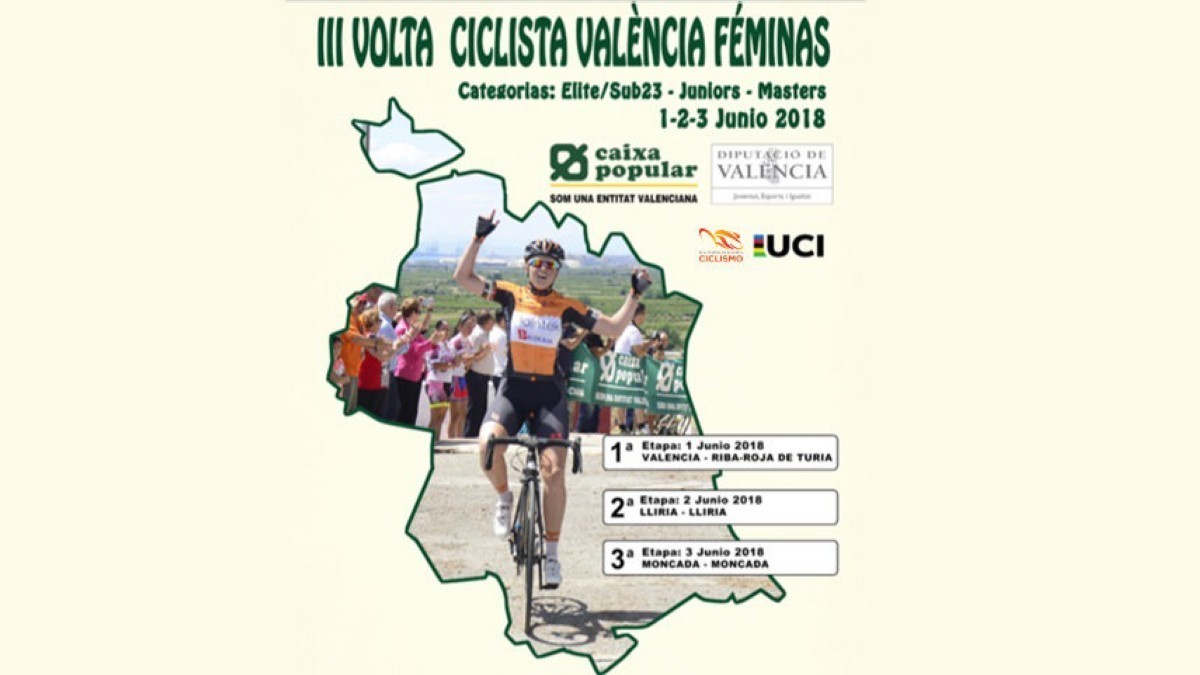 Las mejores ciclistas se citan en la Volta Ciclista Valencia Féminas