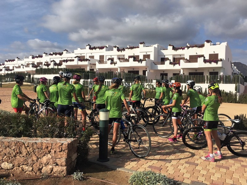 Las mujeres fueron las protagonistas del Campus Iberdrola de Triatlón