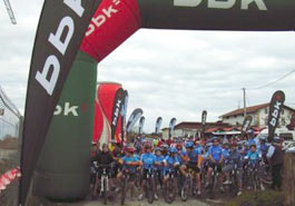 Más de 450 personas en la fiesta de la Mountain Bike de Laukiz