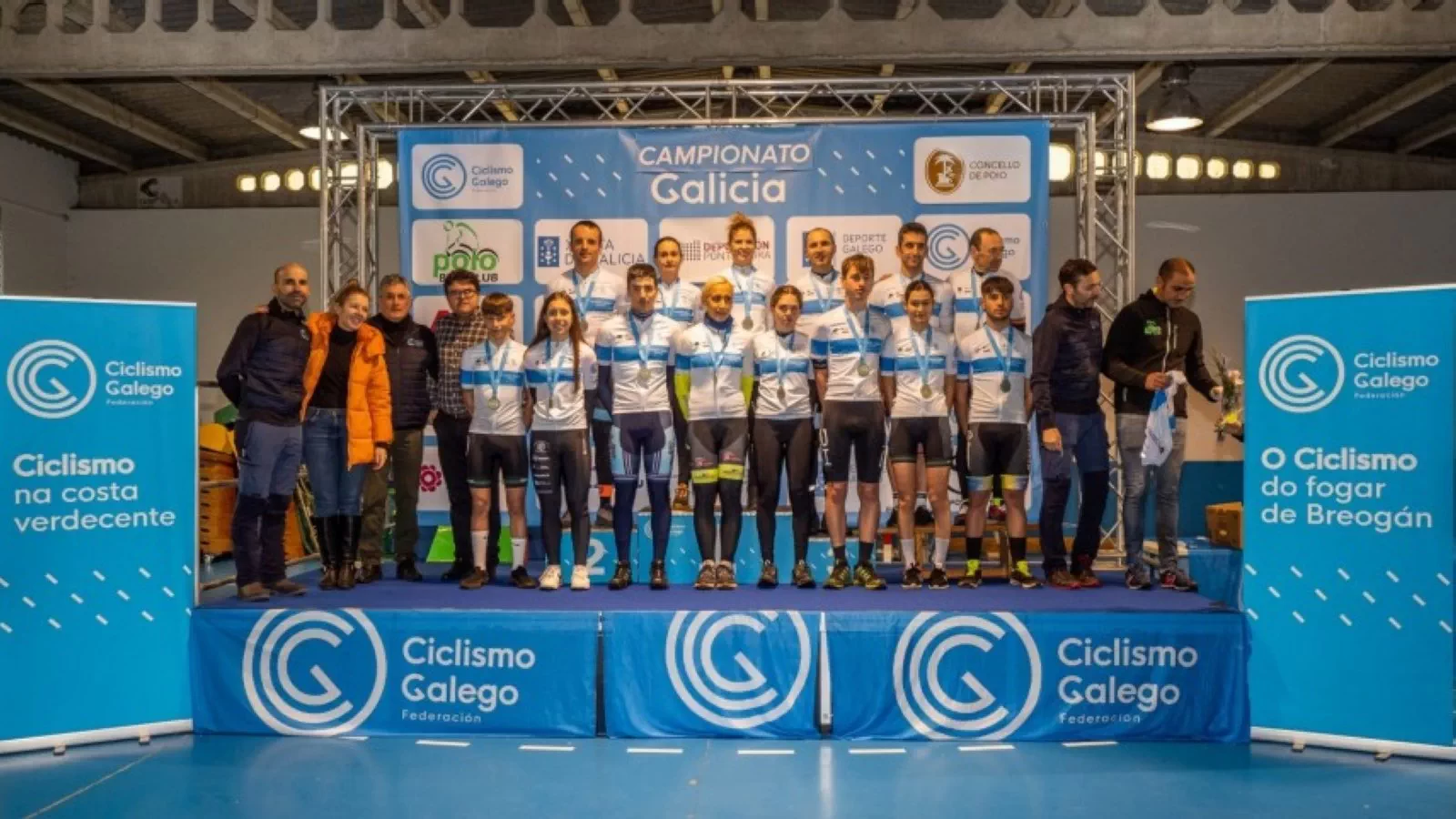 Laura Mira y Samuel González cumplen con los pronóstivos en el Campeonato de Galicia de Ciclocross