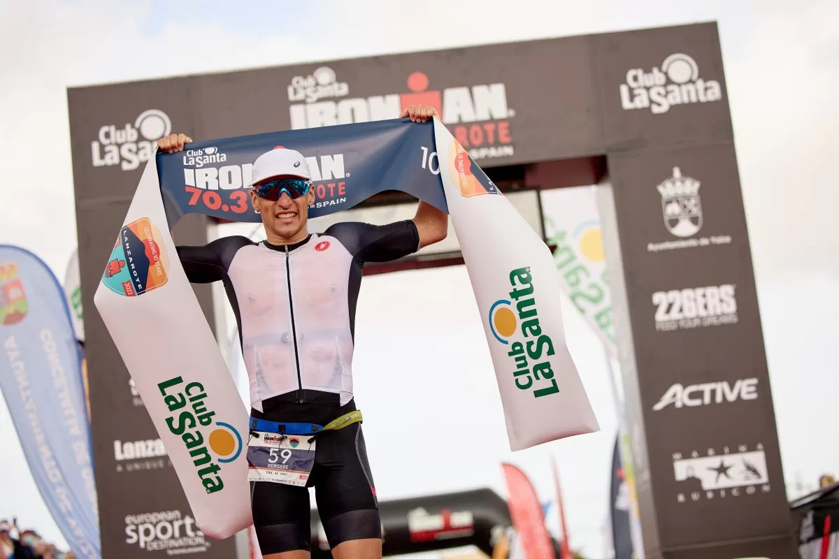 Léo Bergère y Katrina Matthews se llevan el triunfo en el Club La Santa IRONMAN 70.3 Lanzarote 2022