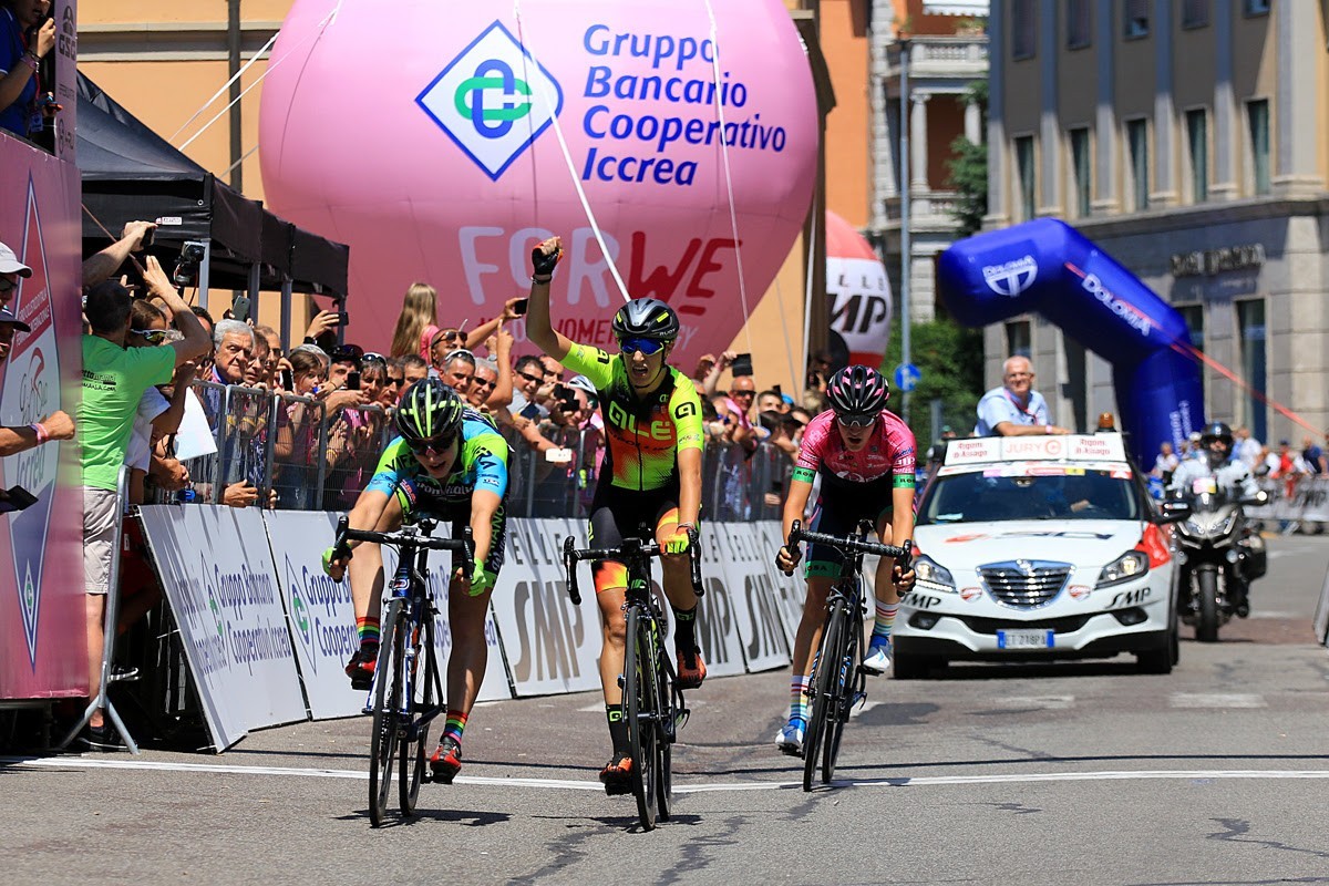 Letizia Borghesi gana su primera etapa en el Giro Rosa