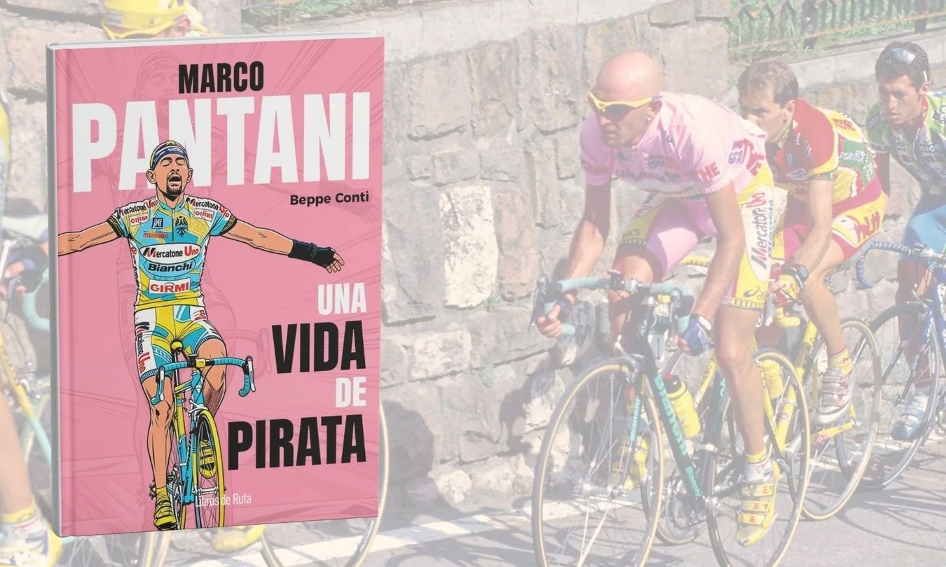 Libros de Ruta publica Una vida de Pirata, la biografía definitiva sobre el mito del ciclismo Marco Pantani