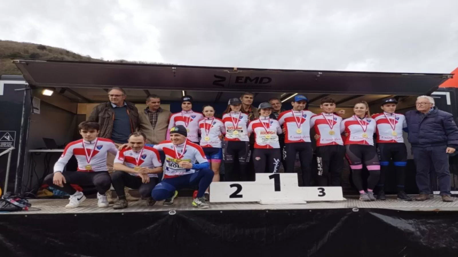 Liébana coronó a los campeones de Cantabria de ciclocross 2023