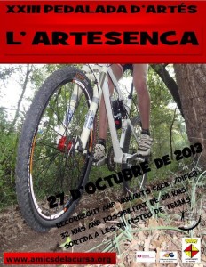 Llega la XXIII Pedalada d Artés L Artesenca