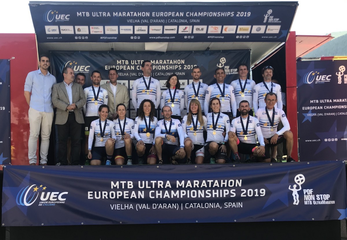 Llibert Mill y Ramona Gabriel nuevos campeones de Europa MTB Ultramarathon