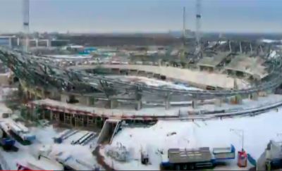 Londres 2012: Cómo construir un velódromo en 100 segundos
