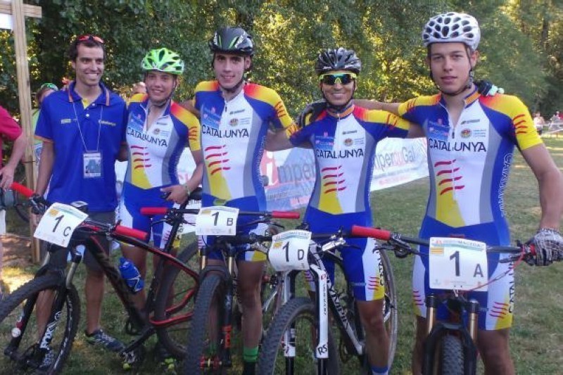 Los campeonatos de España de MTB se abren con el Team Relay