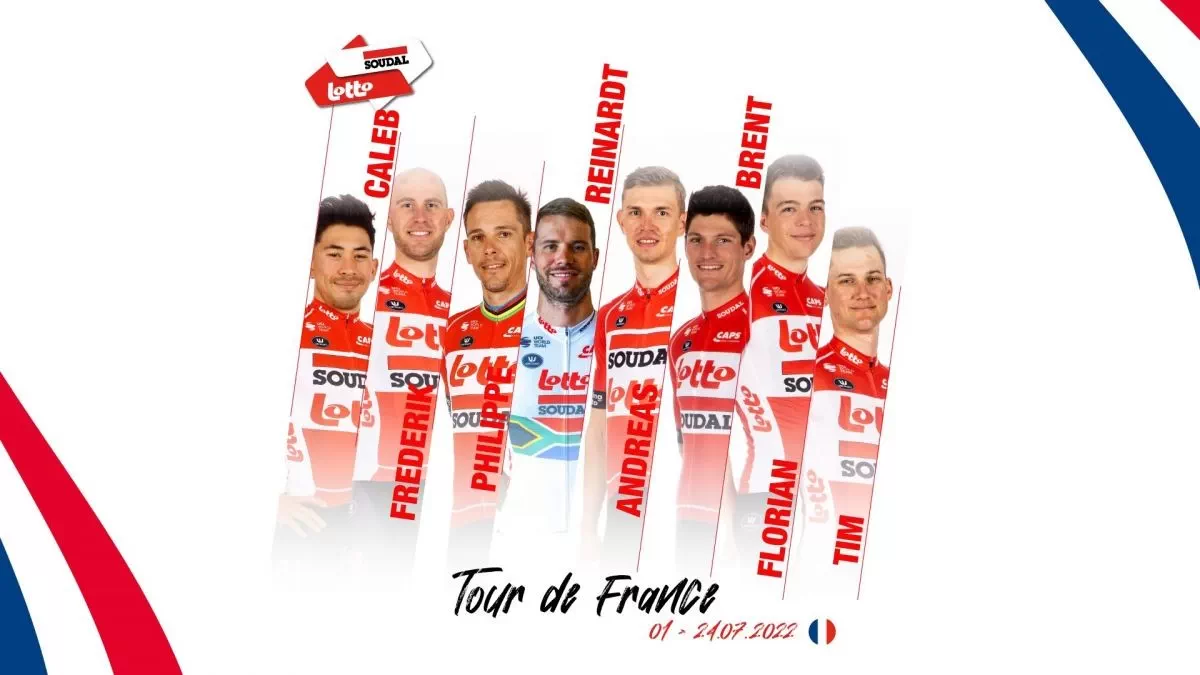 Los ocho del Lotto-Soundal para el Tour de Francia 2022