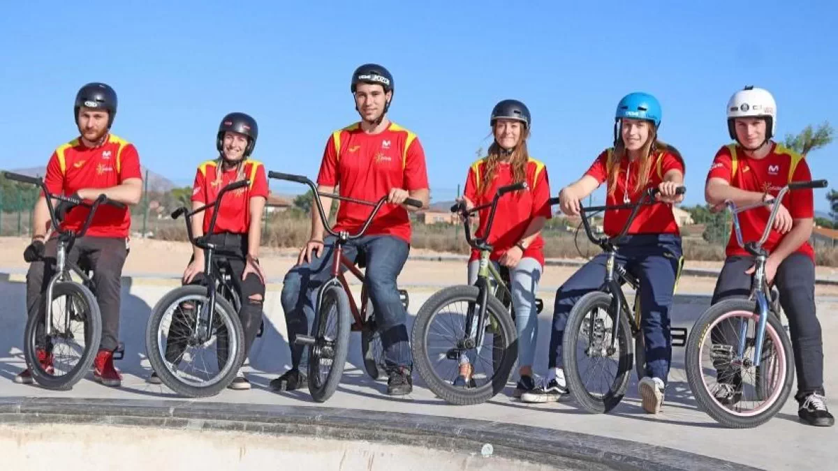 Los riders de BMX Freestyle finalizan su concentración de Alto Rendimiento y Tecnificación