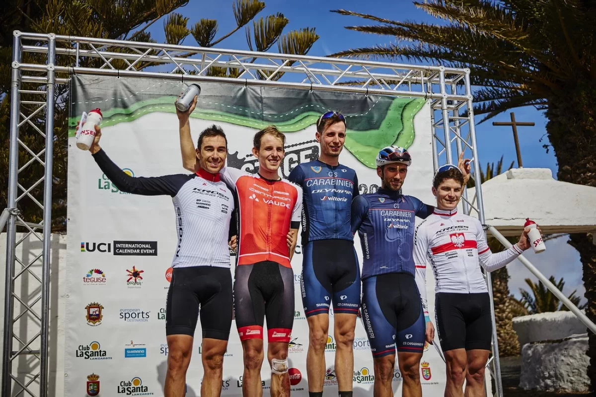 Luca Braidot y Greta Seiwald lideran la 4 Stage MTB Race Lanzarote 