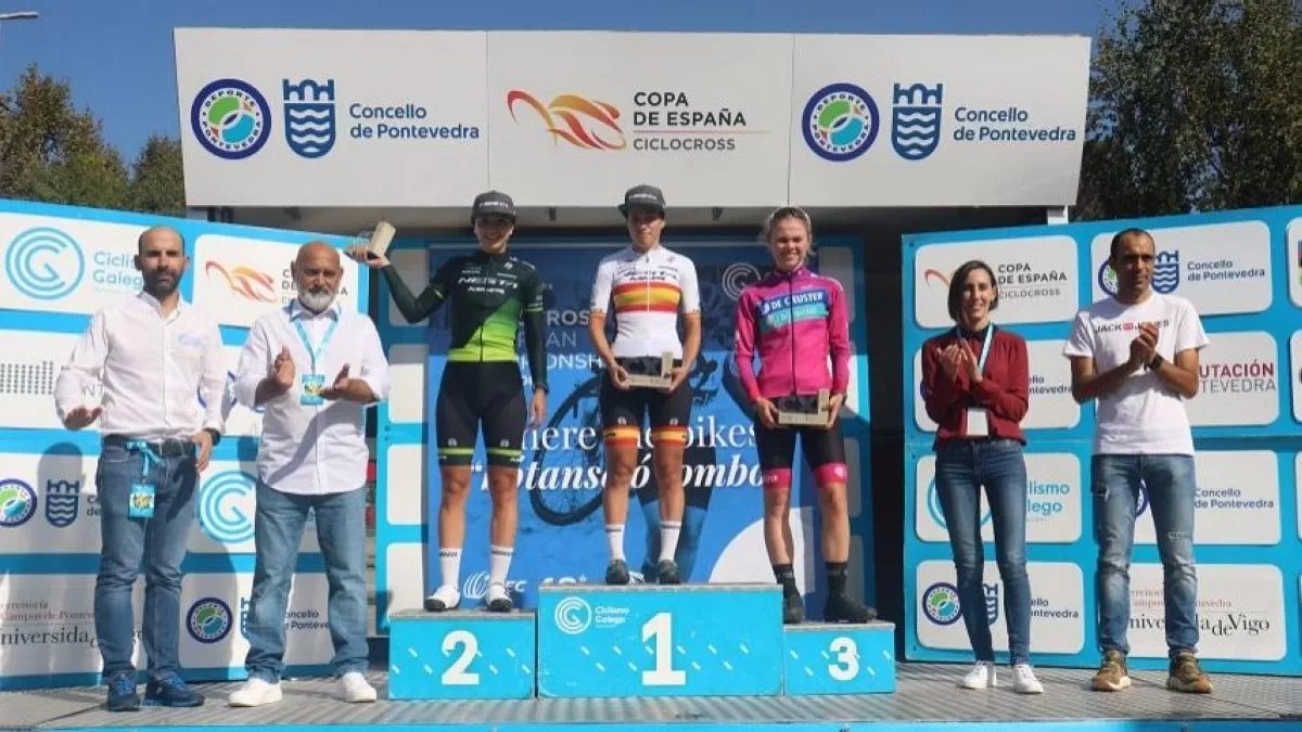 Lucía González y Ryan Kamp ganan en Pontevedra, segunda prueba de la Copa de España CX 2022