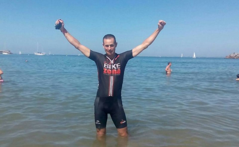 Luis Alberto García finalizó con éxito su primera Transpyr Coast to Coast