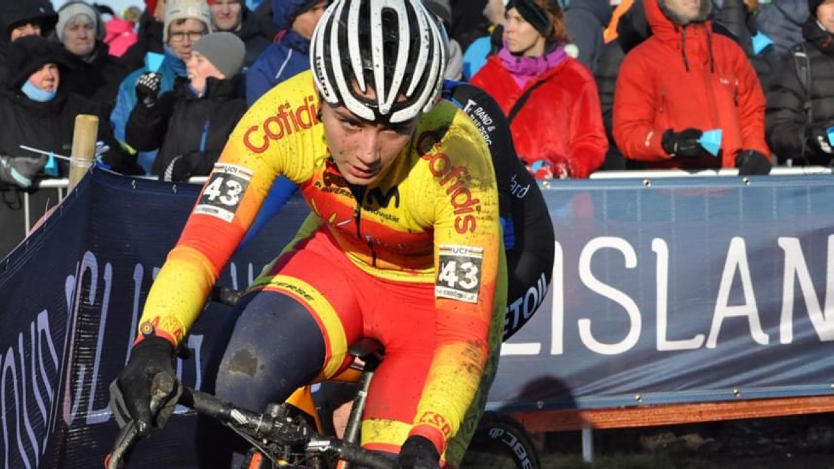 Luisa Ibarrola, puesto 26, mejor española en la carrera Sub23 del Mundial CX