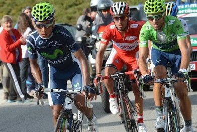 Así vivieron la etapa del día Purito, Contador , Valverde...