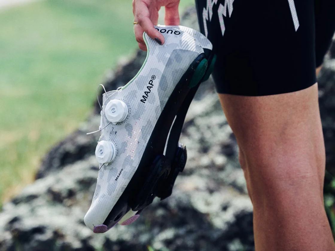 MAAP y QUOC lanzan las nuevas M3 Pro Leopard para ciclistas que buscan máxima rigidez y estética radical
