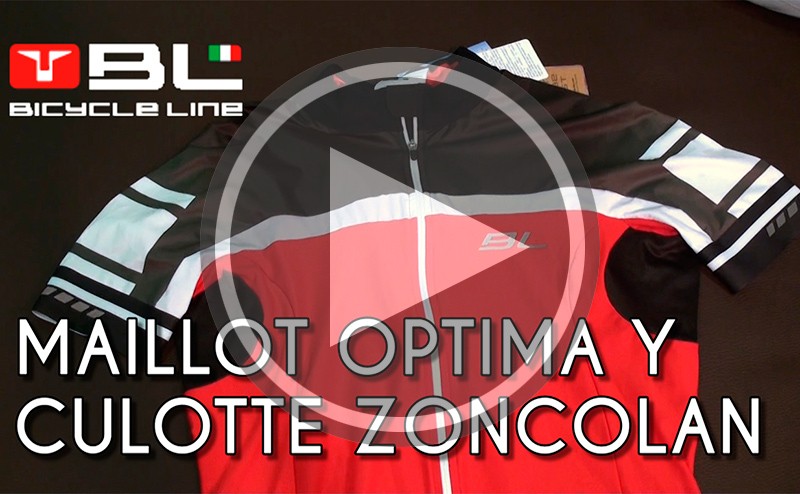 Maillot Optima y culotte Zoncolan de Bicycle Line