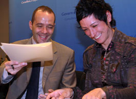 Marga Fullana firma el convenio con el Govern de Ses Illes Balears para 2008