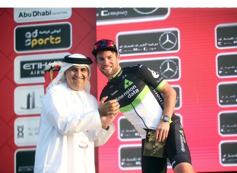 Mark Cavendish lidera el Abu Dhabi Tour